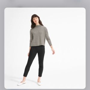 Everlane ponte crop black pants sz 2